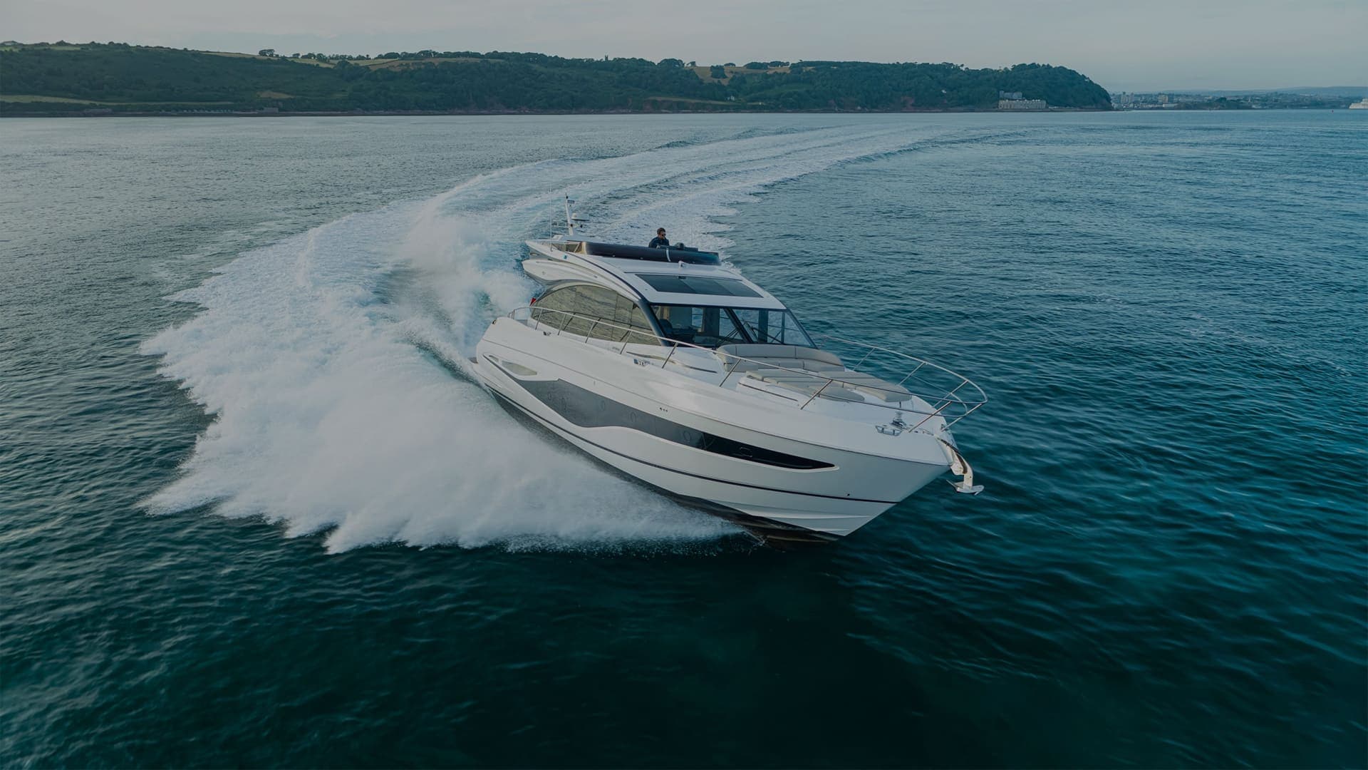 Princess S65 yacht available for charter in Saint-Tropez