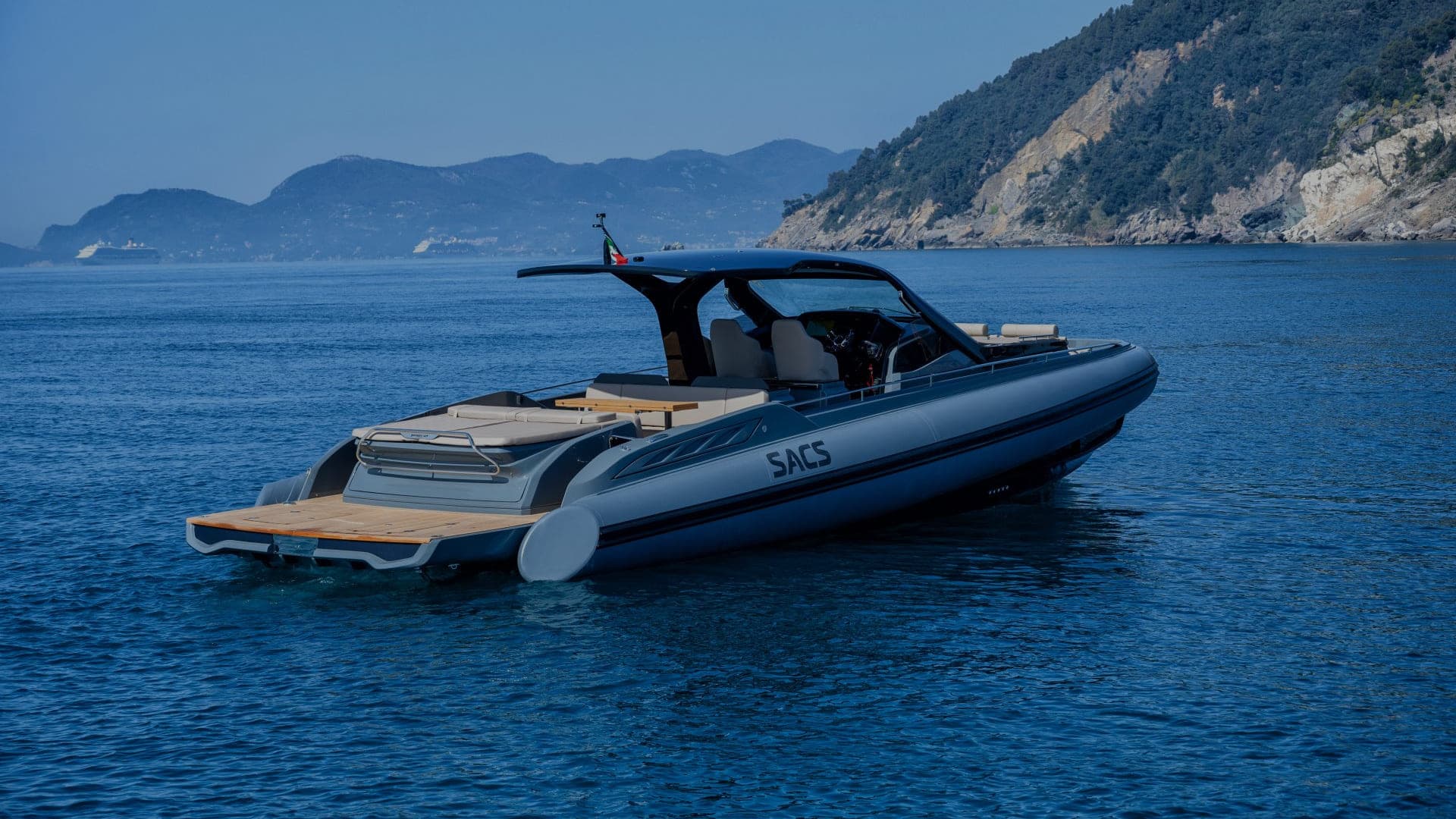 Sacs Rebel 47 yacht available for charter in Saint-Tropez