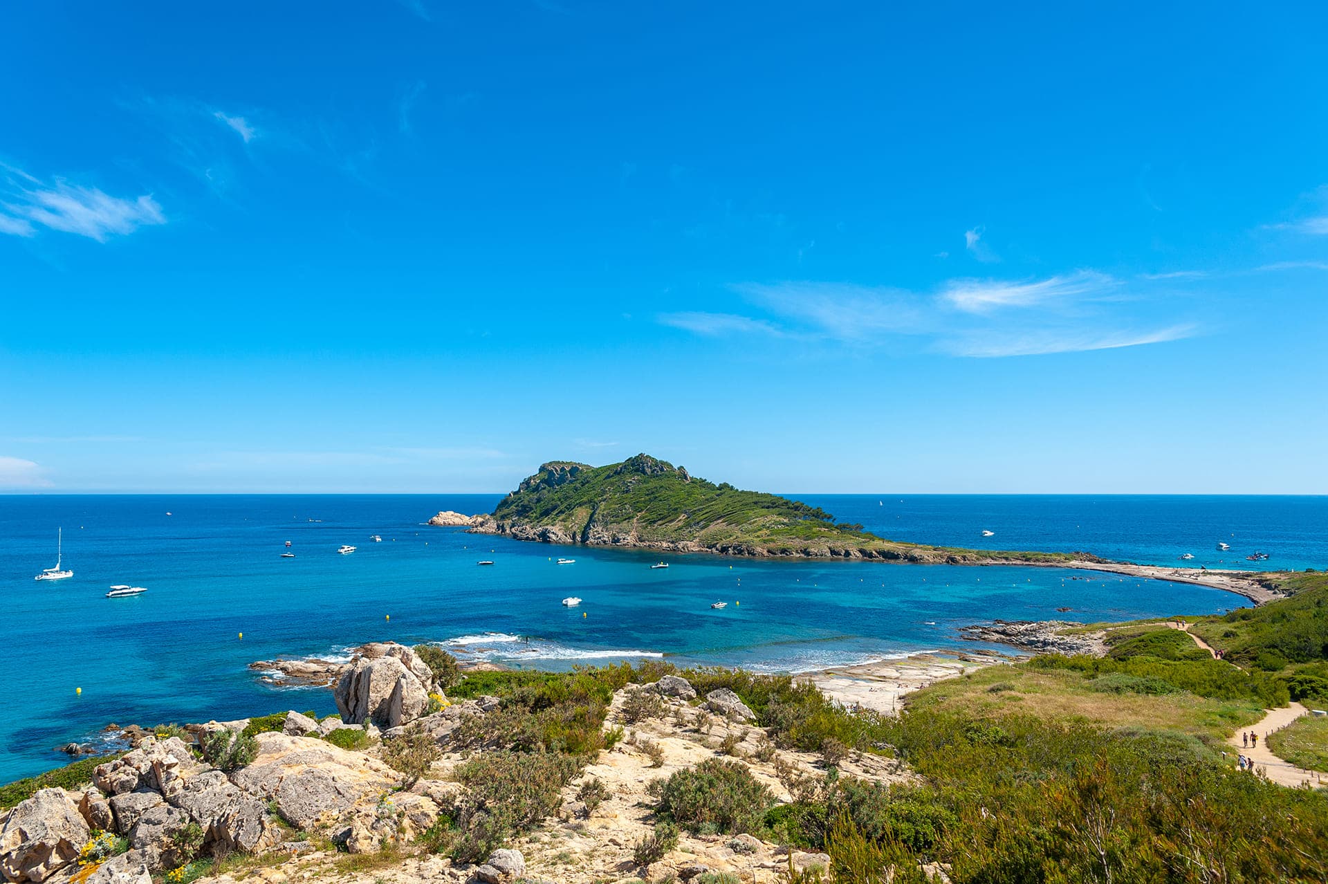 Plage Ranc on the French Riviera